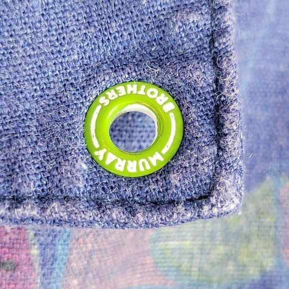 William Murray Mens Shirt Medium Short Sleeve Button Up Golf Watermelon Cocktail - Picture 9 of 13